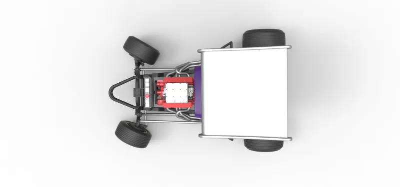 Vintage Winged Supermodified for Dirt while turning Scale 1:25 - Model preview 11