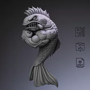 Hellfish #RoZ - Model thumbnail 2