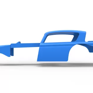 Shell of Vintage Asphalt Modified stock car V7 Scale 1:25 - Model thumbnail 7