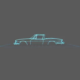 Triumph - Stag 1972 Wall Art