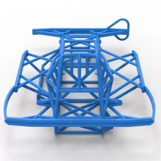 Frame of BriSCA Formula 2 Stock Car Scale 1:25 - Model thumbnail 13