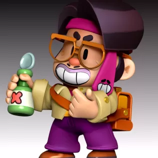 Jae-yong - Brawl Stars - Model thumbnail 7