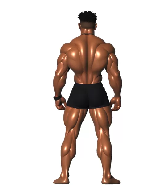 Strong Boy Muscle - Model preview 8