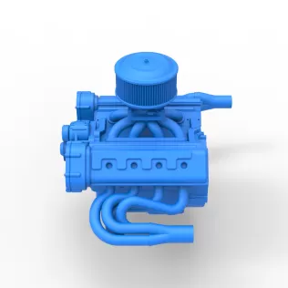 Engine of New Zealand Superstock car Scale 1:25 - Model thumbnail 9