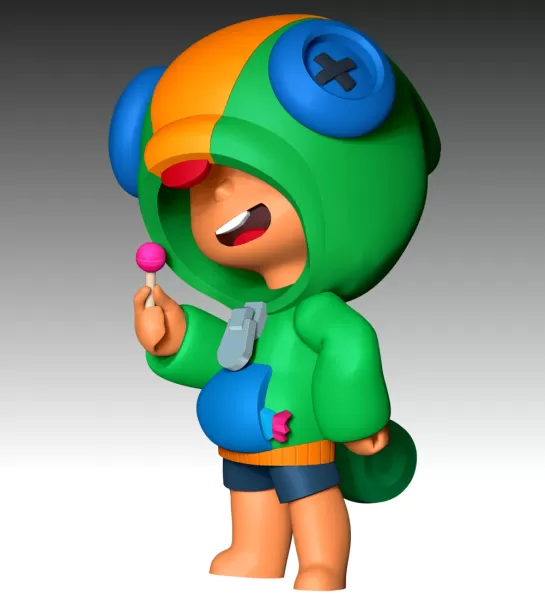 Leon - Brawl Stars - Model preview 7