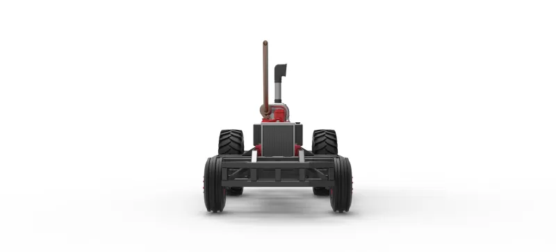 Chassis of Racing Combine Harvester Scale 1:25 - Model preview 13