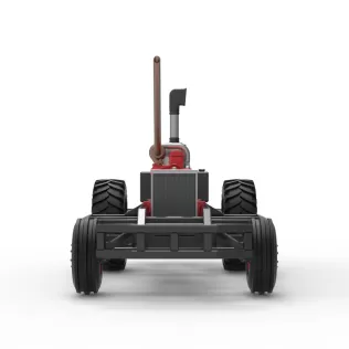 Chassis of Racing Combine Harvester Scale 1:25 - Model thumbnail 13