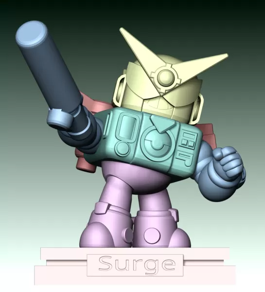 Surge - Brawl Stars - Model preview 11