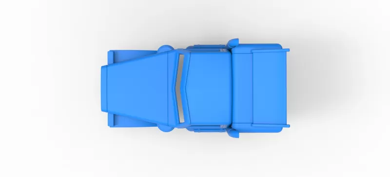 Shell of Monster Tow Truck Scale 1:25 - Model preview 9