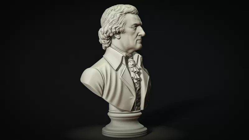 Thomas Jefferson #RoZ - Model preview 2