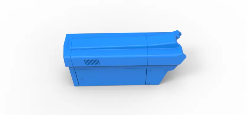 Hood of Pulling tractor Version 1 Scale 1:25 - Model preview 8