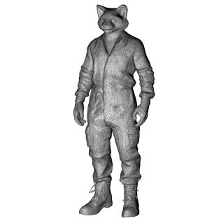 Anthro Animal Character Collection – Adventure Mascot Kitbash - Model thumbnail 3