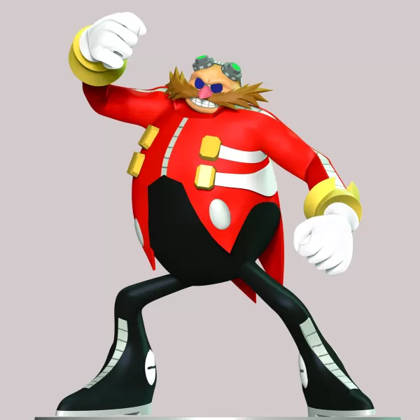 Doctor Eggman - Sonic the Hedgehog - Model preview 1