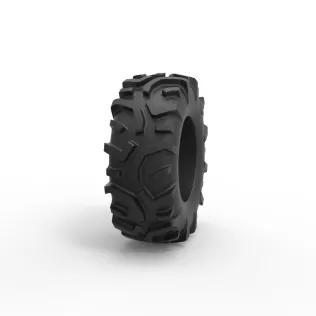 Offroad tire 139 Scale 1:25 - Model thumbnail 3