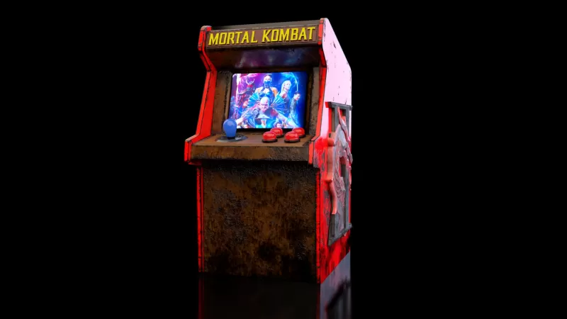 Mortal Kombat 2 popcorn maker - Model preview 1