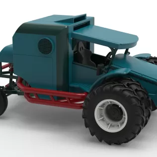 Racing Combine Harvester Version 2 Scale 1:25 - Model thumbnail 22