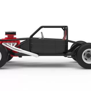 Vintage Semi-Late Model Stock Car Base Scale 1:25 - Model thumbnail 9