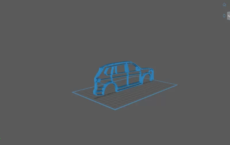 BMW - X7 G07 2019 Wall Art - Model preview 2