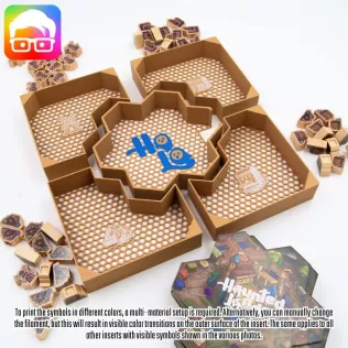 Haunted Lands board game organizer by @ammedia3d - Model thumbnail 5