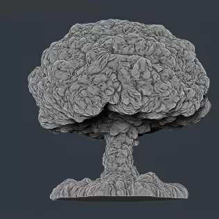 Atomic Bomb Explosion #RoZ - Model thumbnail 4