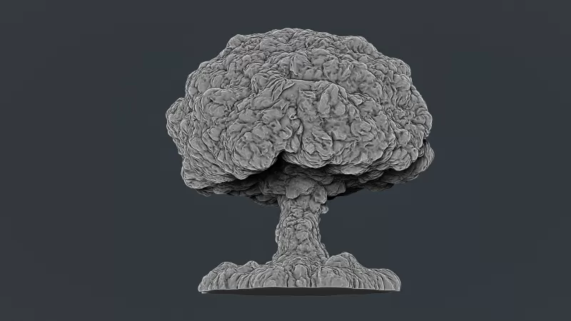 Atomic Bomb Explosion #RoZ - Model preview 4