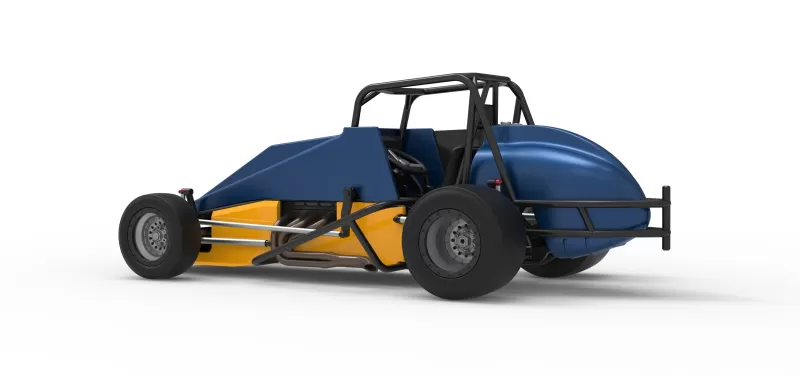 Vintage Pavement Silver Crown Car Scale 1:25 - Model preview 13