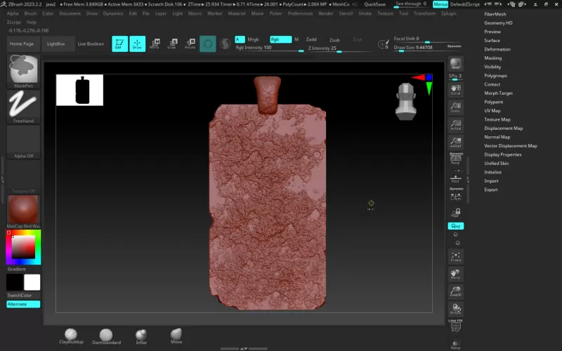 Sky Wanderer Pendant - Model preview 4