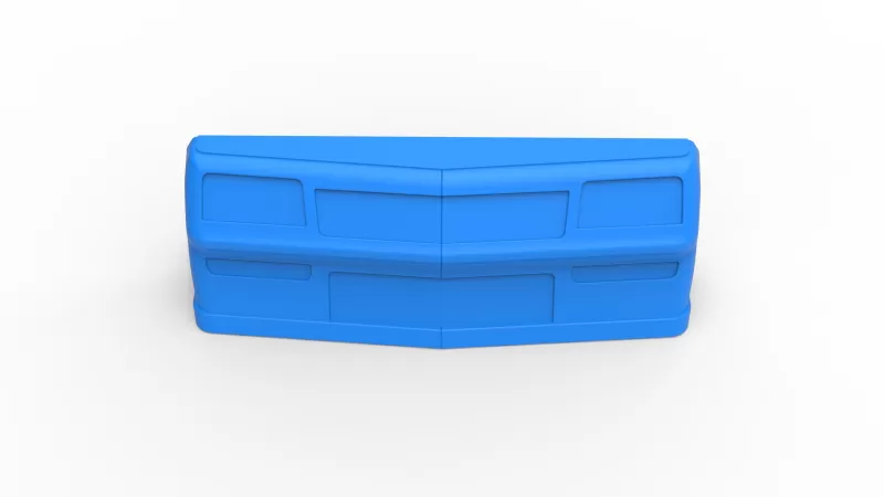 Nose of IMCA Stock car Version 2 Scale 1:25 - Model preview 5