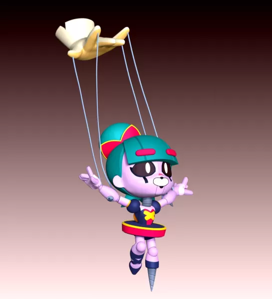 Gigi - Brawl Stars - Model preview 4