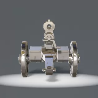 Gatling Gun #RoZ - Model thumbnail 5