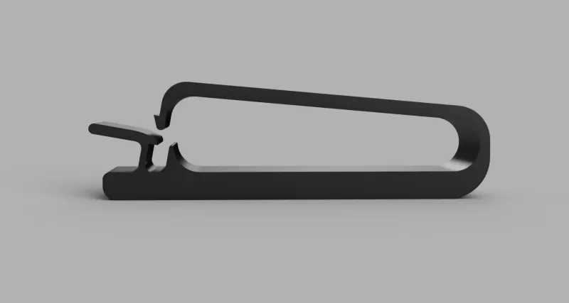 Flexible Snap-on Cable Management Clip - Model preview 6