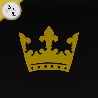 Simple Crown Symbol - 2D Art