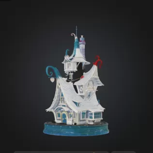 Fairy tail House - Model thumbnail 2