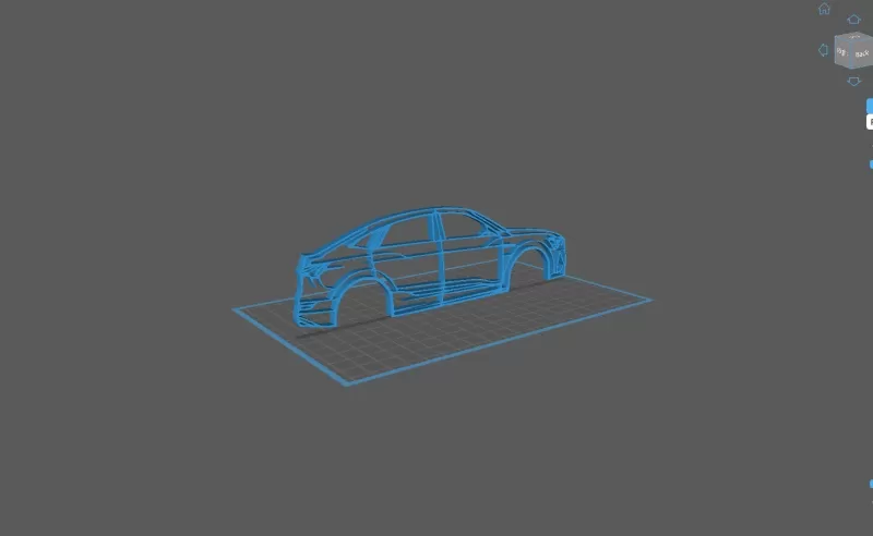 Audi - E-Tron Sportback Wall Art - Model preview 2