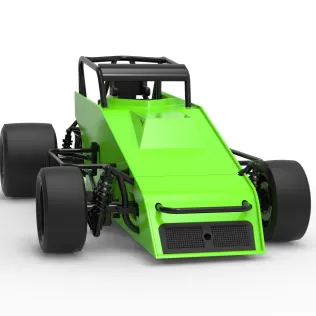 Pavement Silver Crown Car Version 3 Scale 1:25 - Model thumbnail 26