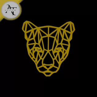 Puma - Geometric - 2D Wall Art Decor