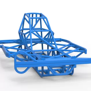 Frame of BriSCA Formula 2 Stock Car Scale 1:25 - Model thumbnail 19