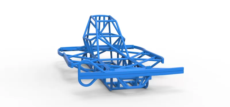 Frame of BriSCA Formula 2 Stock Car Scale 1:25 - Model preview 19