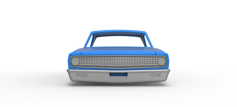 Shell of Gasser Version 2 Scale 1:25 - Model preview 5