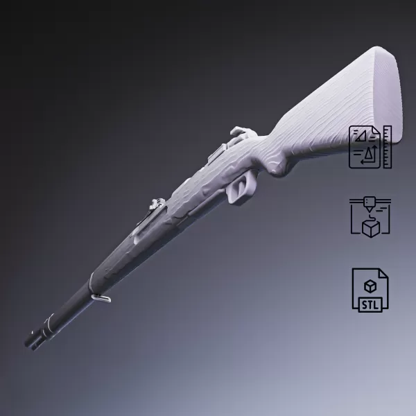 Gewehr 98 Bolt-Action Rifle #RoZ - Model preview 2