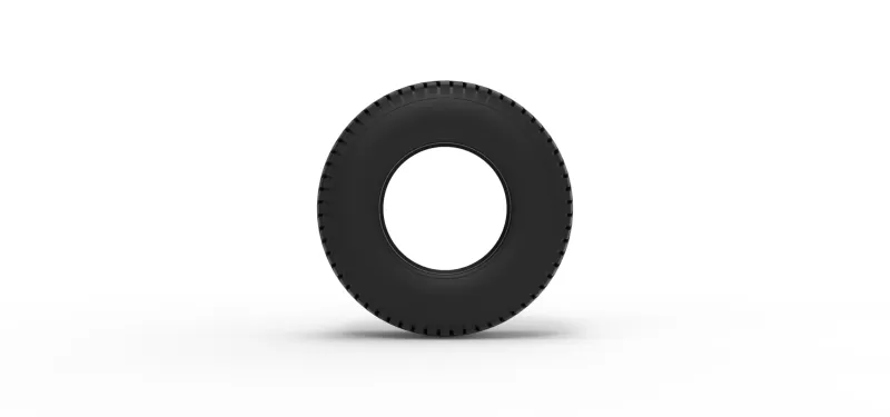 Offroad tire 140 Scale 1:25 - Model preview 5