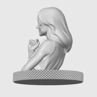 Nicole Kidman 3D Bust Print - Model thumbnail 6
