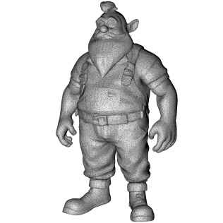 Garden Gnome Character Pack – Fantasy Garden Worker Kitbash - Model thumbnail 13