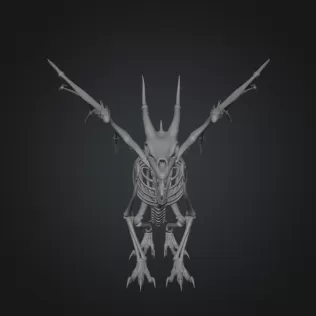 Bone Dragon - Model thumbnail 2