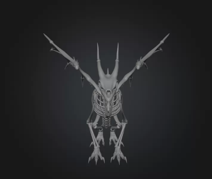 Bone Dragon - Model preview 2