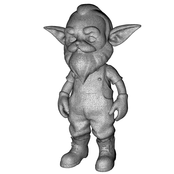 Woodland Gnome Character Collection – High-Poly Kitbash 3D Model - Model preview 11