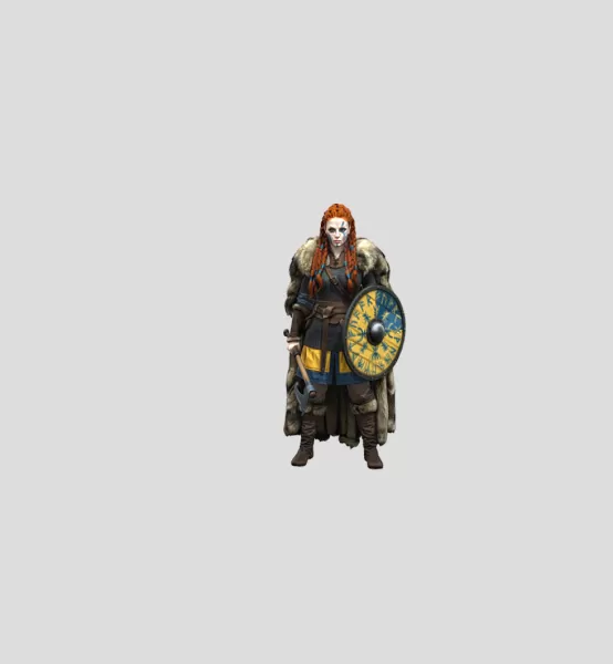 Warrior of the North - Model preview 1
