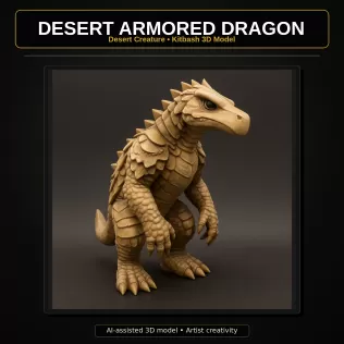 Creature Mech Beasts Kitbash High-Poly 3D Model Pack - Model thumbnail 6