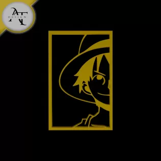 Lofi - One Piece - Silhouette - 2D Wall Art Decor