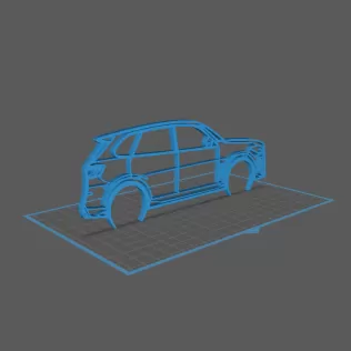 BMW - X5 Wall Art - Model thumbnail 1